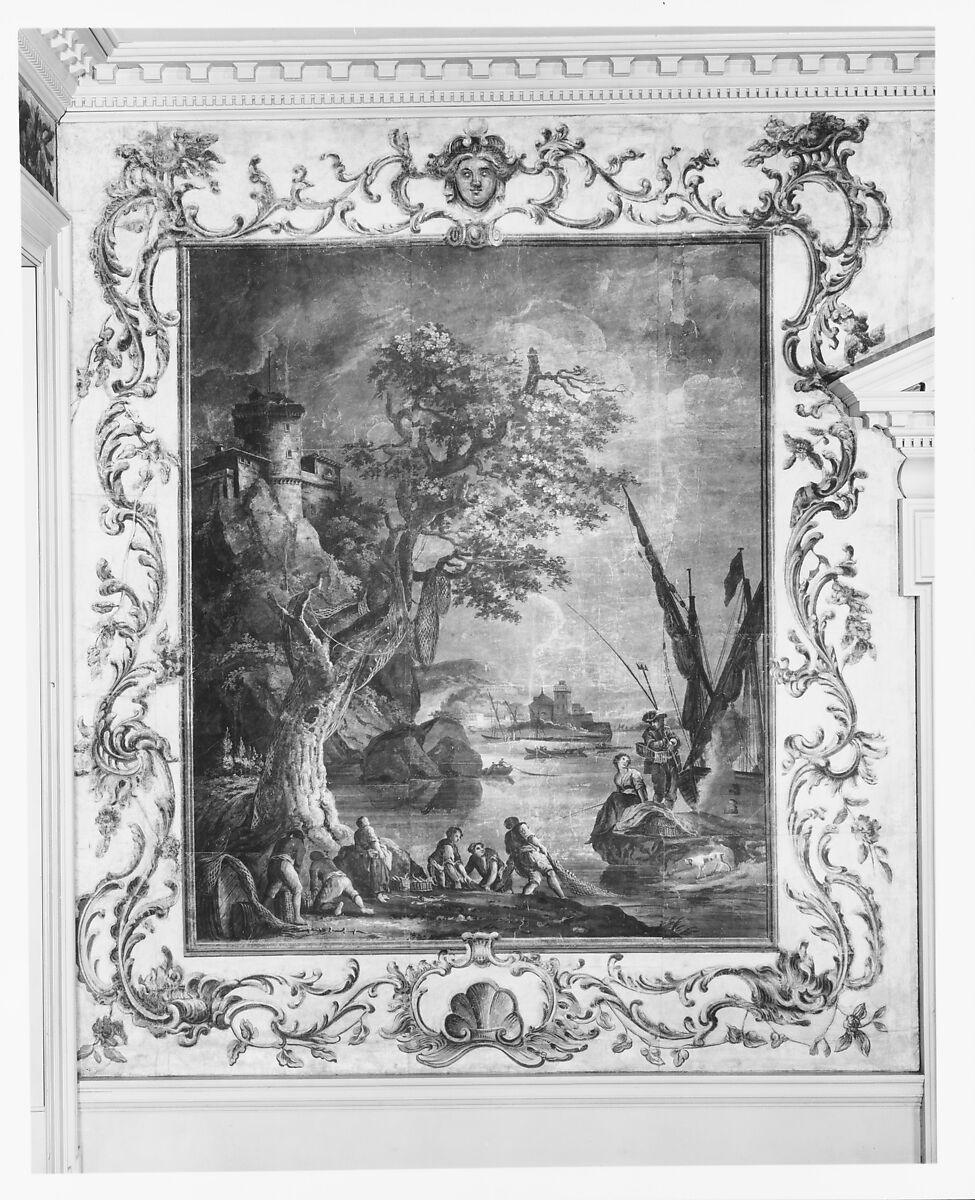 Wallpaper, Tempera on watercolor paper