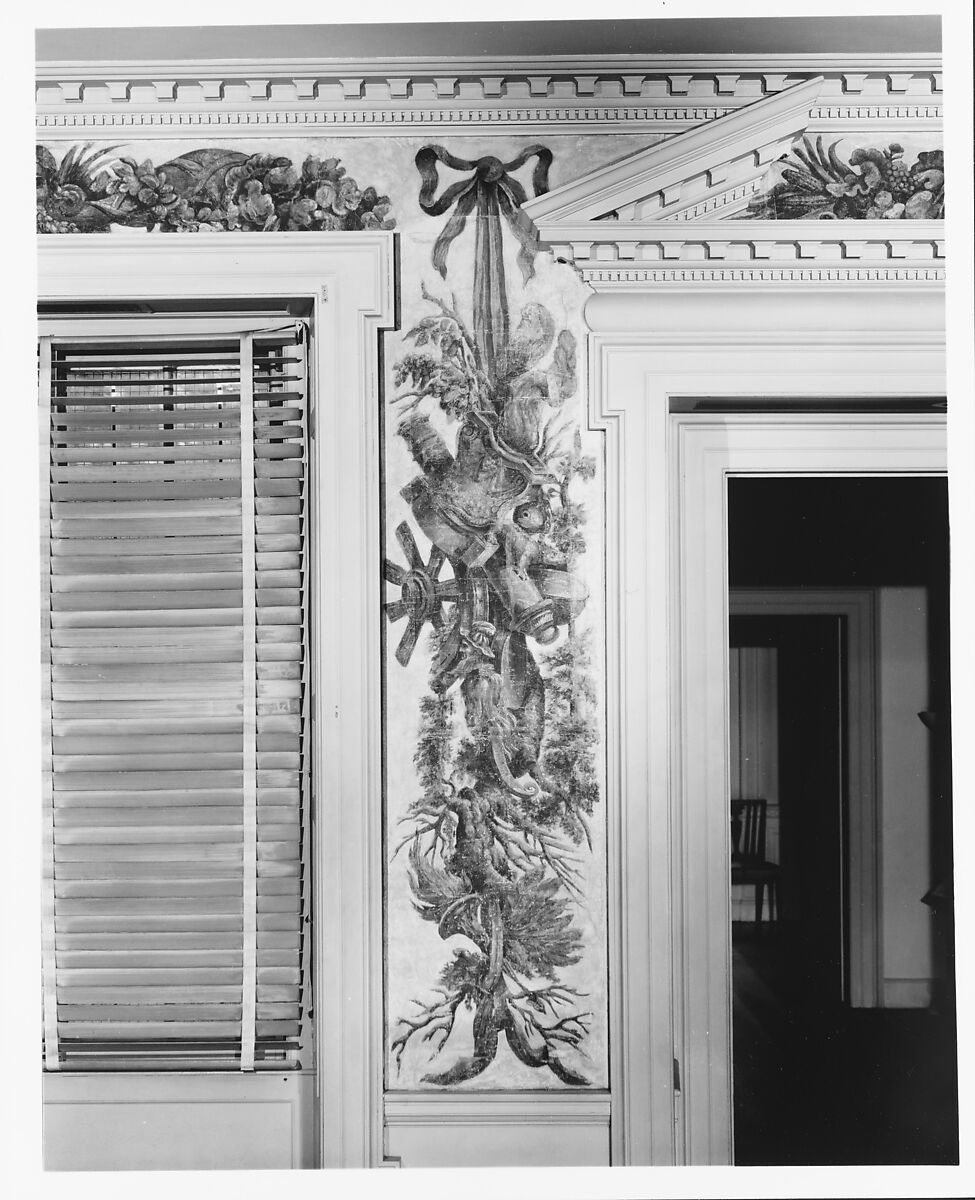 Wallpaper, Tempera on watercolor paper