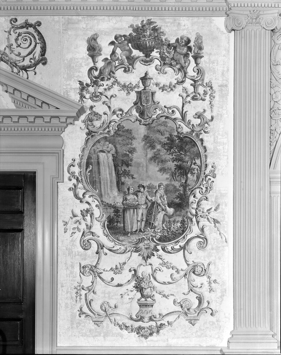 Wallpaper, Tempera on watercolor paper