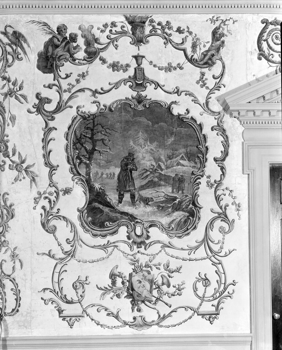 Wallpaper, Tempera on watercolor paper