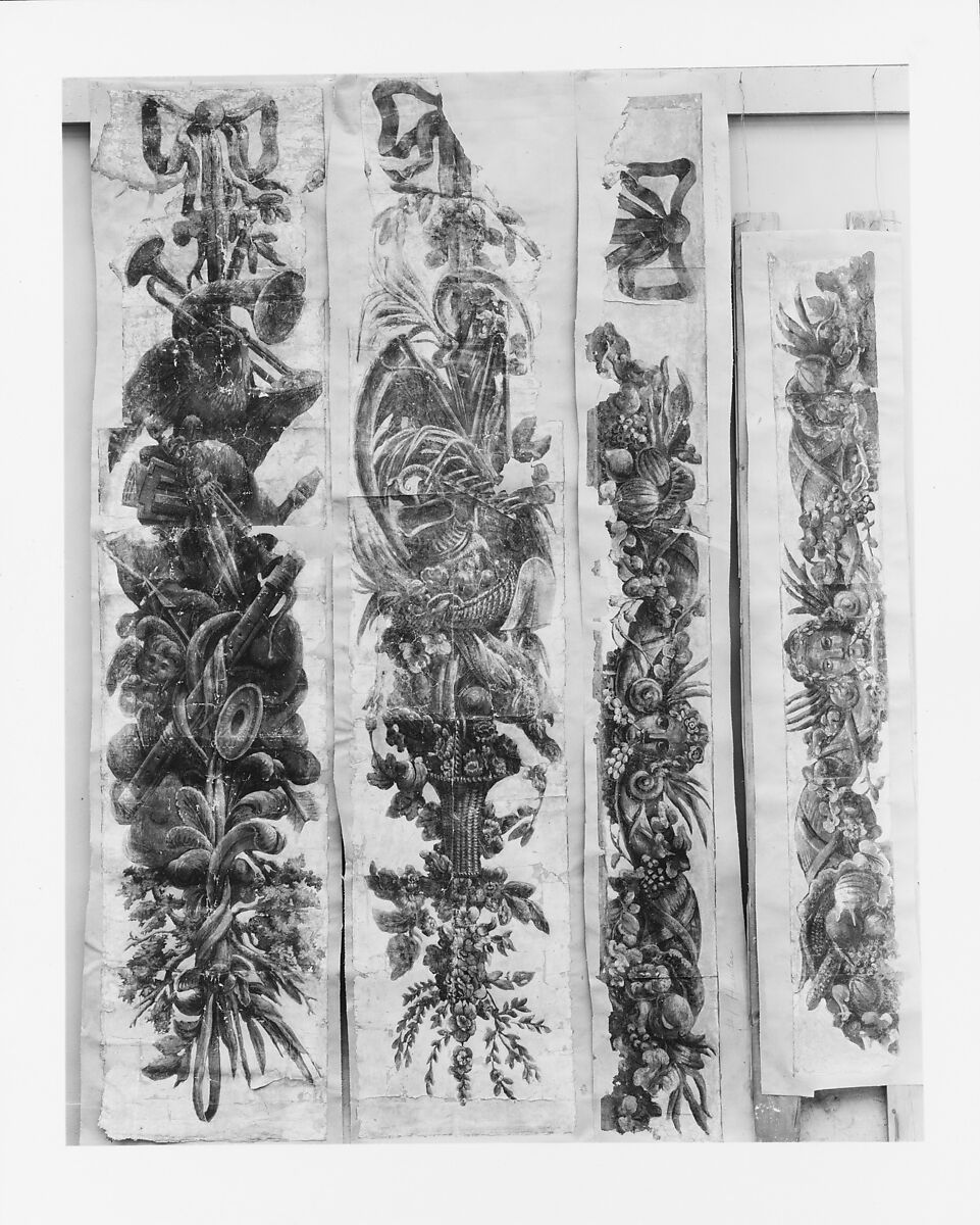 Wallpaper, Tempera on watercolor paper