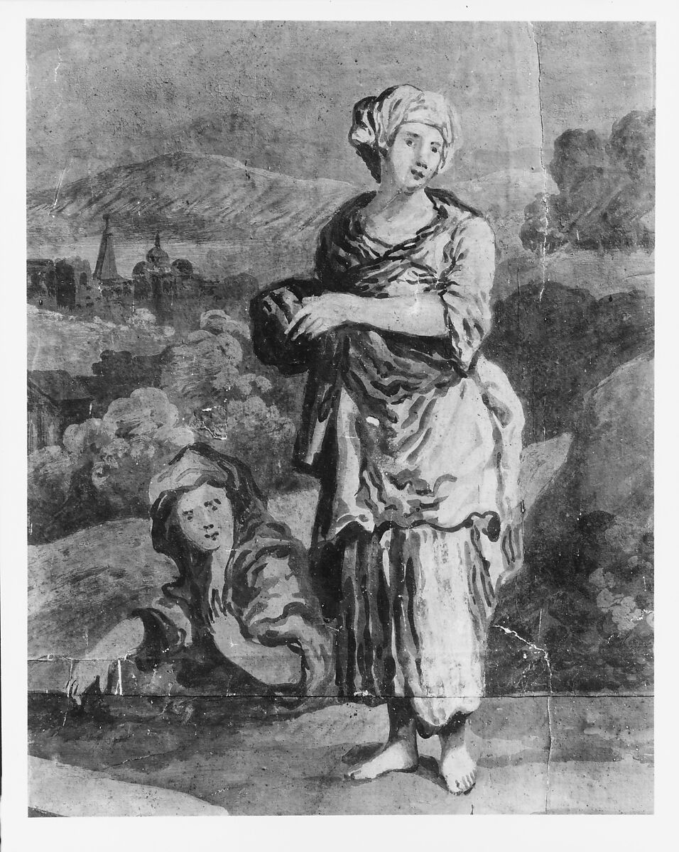 Wallpaper, Tempera on watercolor paper