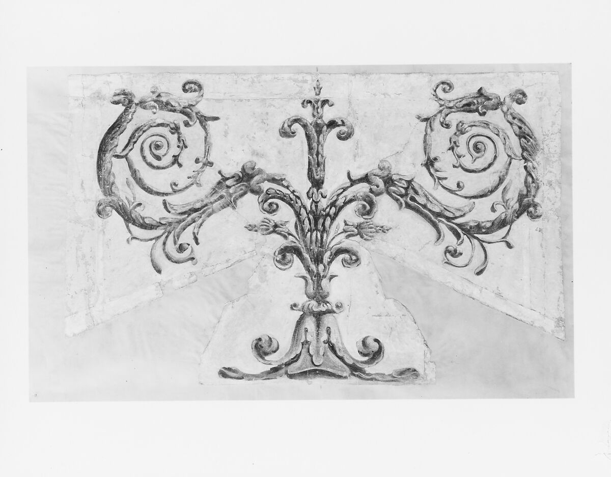 Wallpaper, Tempera on watercolor paper