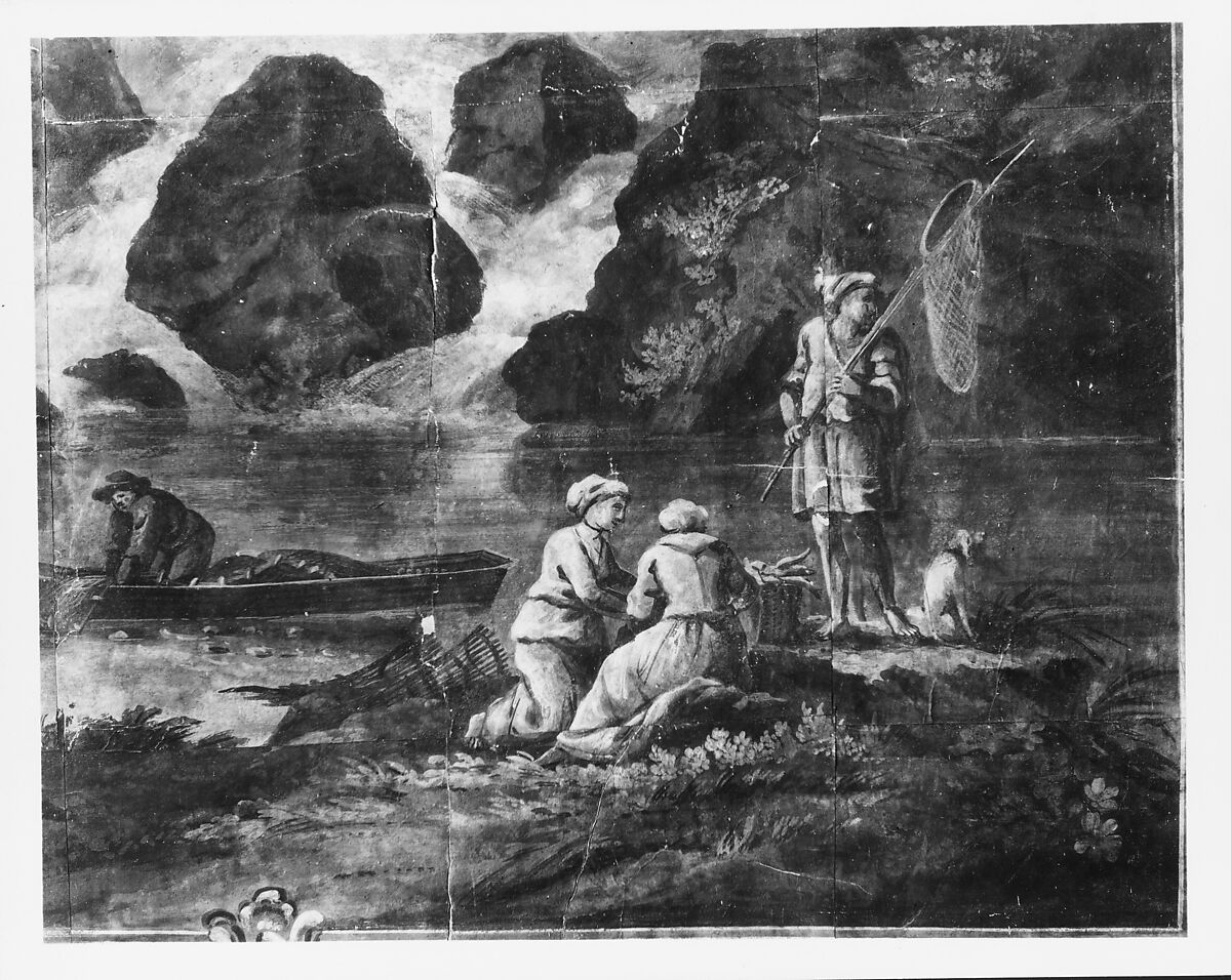 Wallpaper, Tempera on watercolor paper