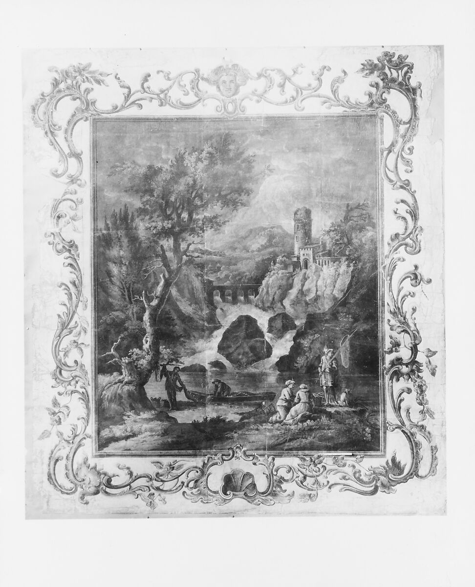 Wallpaper, Tempera on watercolor paper