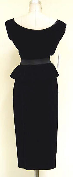 Cocktail dress, House of Givenchy (French, founded 1952), silk, French