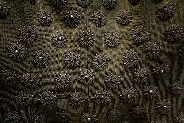 Evening dress, House of Givenchy (French, founded 1952), silk, jet, French