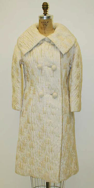 Evening coat, House of Givenchy (French, founded 1952), silk, French 