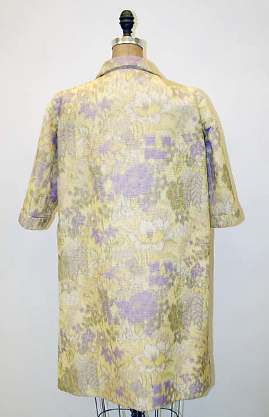 Coat, House of Givenchy (French, founded 1952), cotton, French