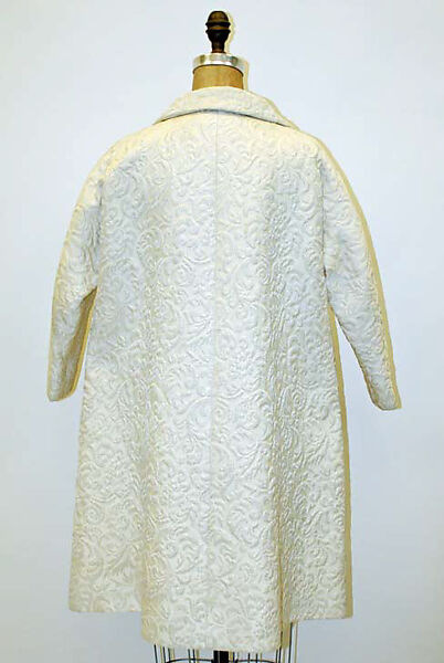 Evening coat, House of Givenchy (French, founded 1952), silk, French