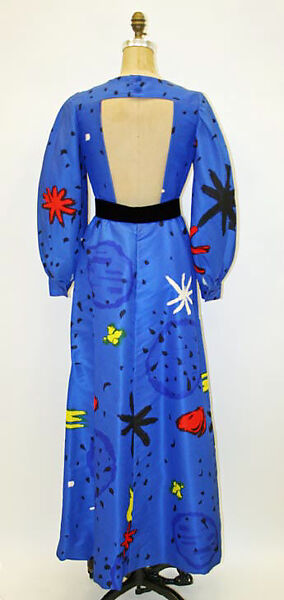 Evening dress, House of Givenchy (French, founded 1952), silk, French