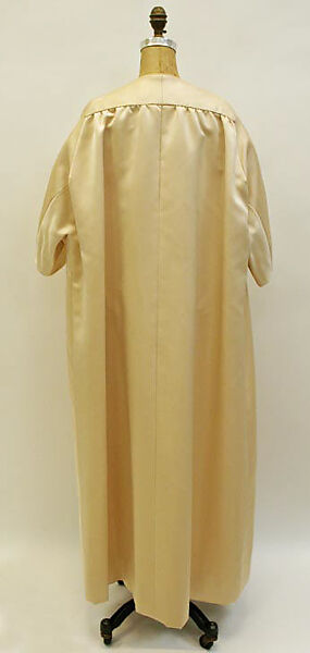 Evening coat, House of Givenchy (French, founded 1952), silk, French