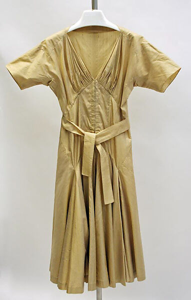 Dress, Madame Grès (Germaine Émilie Krebs) (French, Paris 1903–1993 Var region), silk, French 