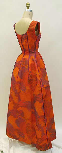 Evening dress, Madame Grès (Germaine Émilie Krebs) (French, Paris 1903–1993 Var region), silk, French