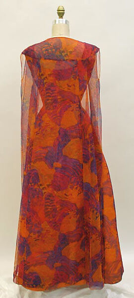Evening dress, Madame Grès (Germaine Émilie Krebs) (French, Paris 1903–1993 Var region), silk, French