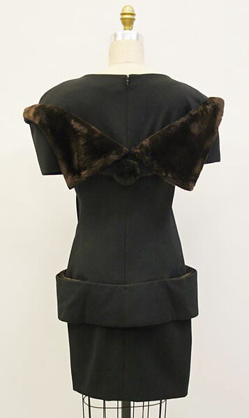 "Clarence Suit", Anouska Hempel (British), wool, fur, British