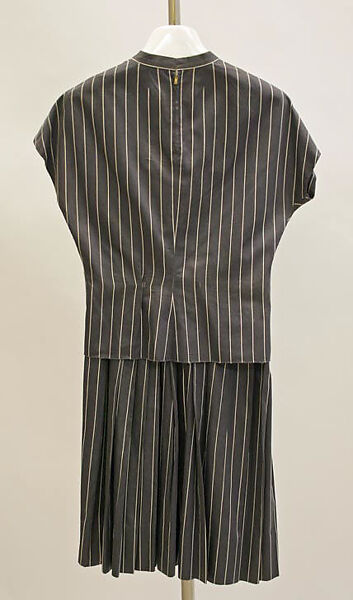 Dress, Hermès (French, founded 1837), cotton, French