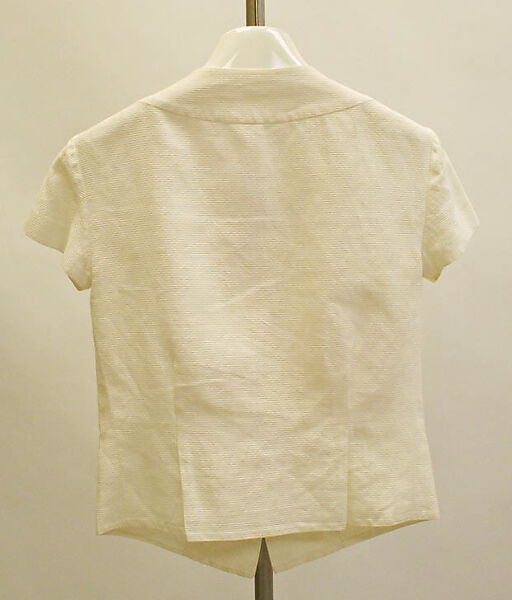 Blouse, Hermès (French, founded 1837), cotton, French