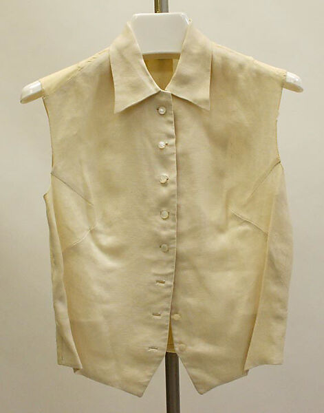 Suit, Irene (American), (a, b) wool; (c) linen, American