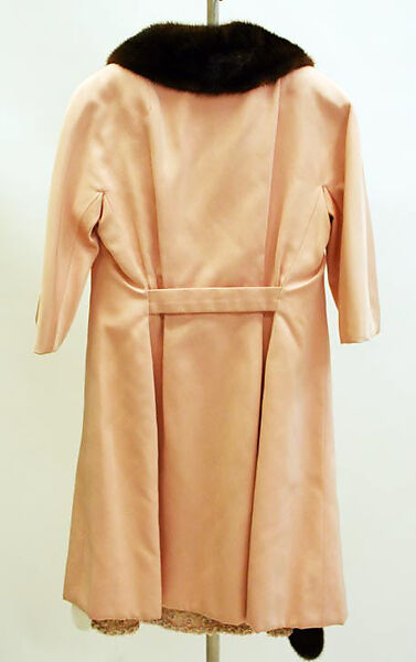 Evening ensemble, Jacques Heim (French, 1899–1967), silk, fur, French