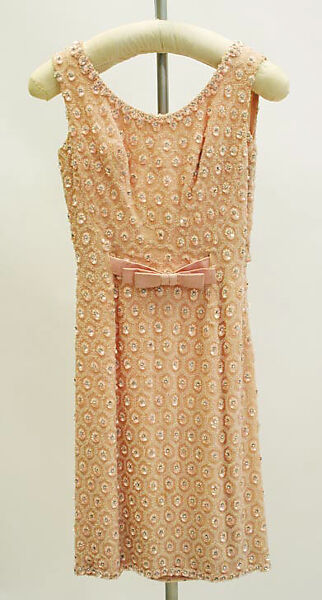 Evening ensemble, Jacques Heim (French, 1899–1967), silk, fur, French