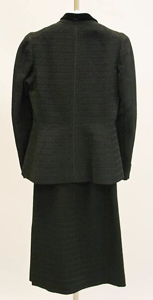 Suit, Jacques Heim (French, 1899–1967), wool, silk, French