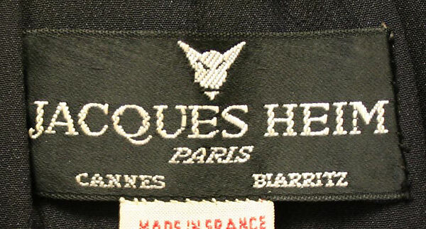 Suit, Jacques Heim (French, 1899–1967), rayon, teca estron, French