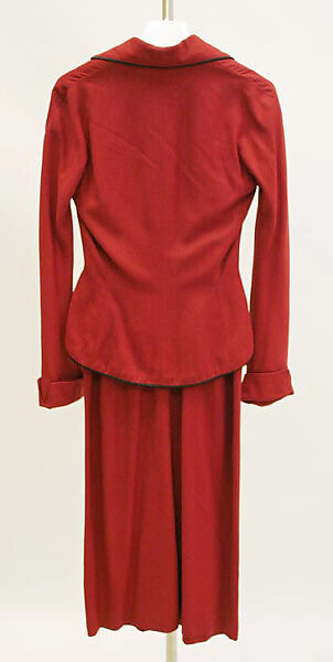 Suit, Jacques Heim (French, 1899–1967), rayon, teca estron, French