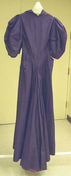 Evening ensemble, Philip Hulitar (American, born Greece, 1905), silk, nylon, American