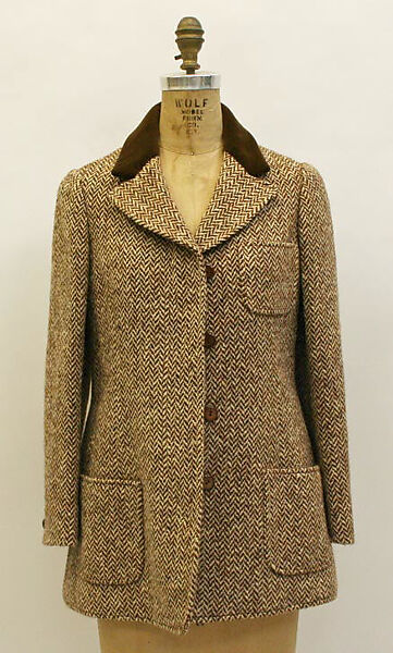 Pantsuit, Anne Klein (American, Brooklyn, New York 1923–1974 New York), wool, cotton, American 