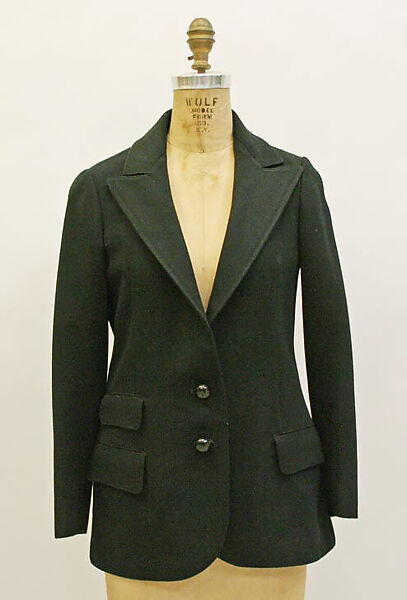 Suit, Anne Klein (American, Brooklyn, New York 1923–1974 New York), wool, American