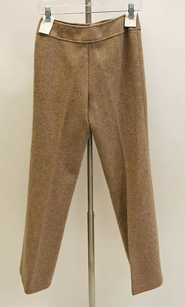 Ensemble, Anne Klein (American, Brooklyn, New York 1923–1974 New York), wool, synthetic fiber, American