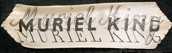 Ensemble, Muriel King (American, 1900–1977), silk, American