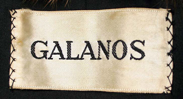 Coat, James Galanos (American, Philadelphia, Pennsylvania, 1924–2016 West Hollywood, California), wool, fur, American