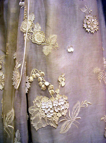 Evening dress, James Galanos (American, Philadelphia, Pennsylvania, 1924–2016 West Hollywood, California), cotton, nylon, American