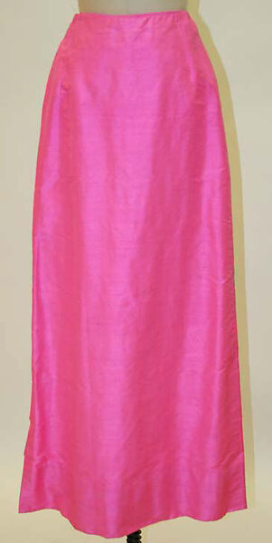 Evening dress, James Galanos (American, Philadelphia, Pennsylvania, 1924–2016 West Hollywood, California), silk, American