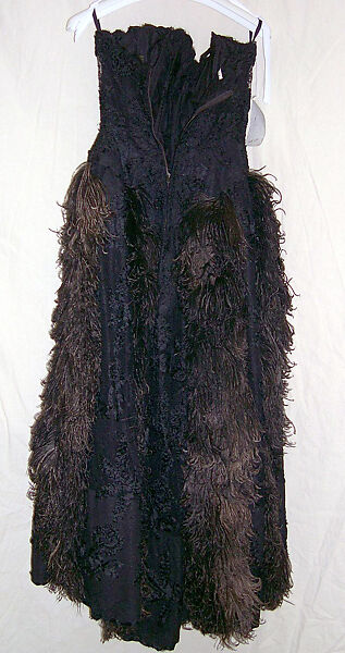 Evening dress, Attributed to James Galanos (American, Philadelphia, Pennsylvania, 1924–2016 West Hollywood, California), [no medium available], American