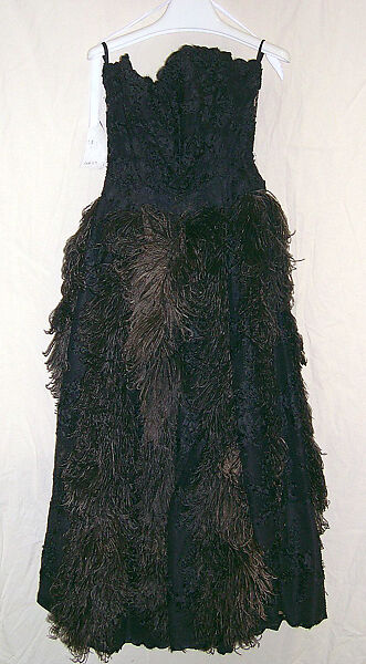 Evening dress, Attributed to James Galanos (American, Philadelphia, Pennsylvania, 1924–2016 West Hollywood, California), [no medium available], American