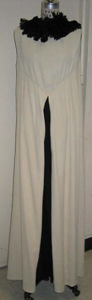 Evening jumpsuit, Irene Galitzine (Italian (born Georgia), Tbilisi 1916–2006 Rome), wool, feathers, Italian