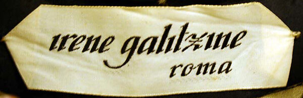 Evening jumpsuit, Irene Galitzine (Italian (born Georgia), Tbilisi 1916–2006 Rome), wool, feathers, Italian