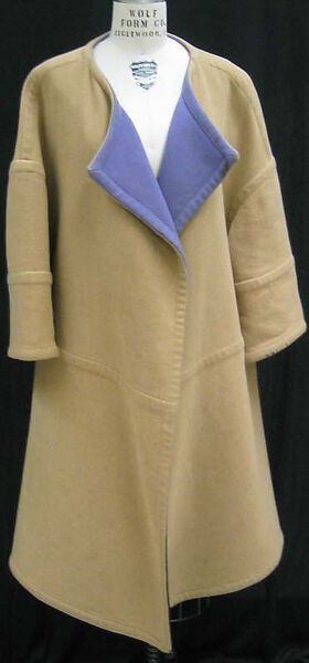 Coat, Rudi Gernreich (American (born Austria), Vienna 1922–1985 Los Angeles, California), wool, American 