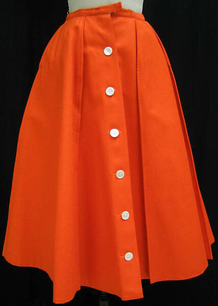 Skirt, Rudi Gernreich (American (born Austria), Vienna 1922–1985 Los Angeles, California), cotton, American 