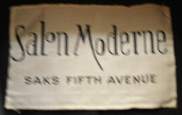 Suit, Sophie Gimbel (American, Houston, Texas 1898–1981 New York), silk, American