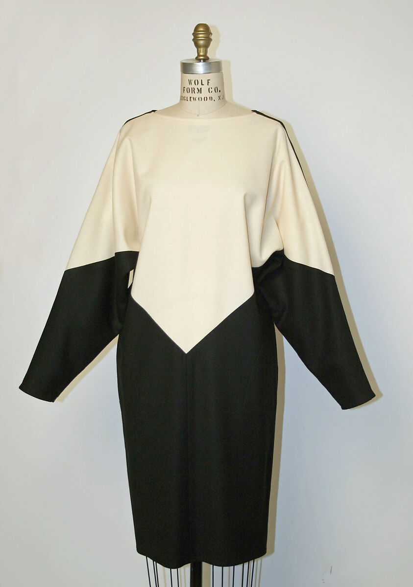 Dress, Yeohlee Teng (American, born Malaysia, 1951), wool, American 