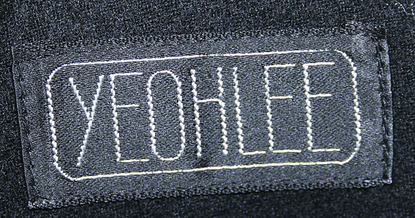 Fencing suit, Yeohlee Teng (American, born Malaysia, 1951), wool, American