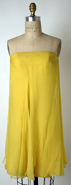 Evening dress, George Peter Stavropoulos (American, born Greece, 1920–1990), silk, American 