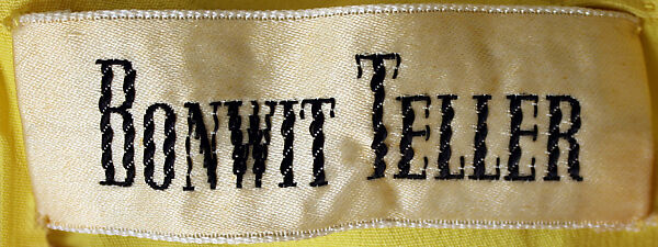 Evening dress, George Peter Stavropoulos (American, born Greece, 1920–1990), silk, American