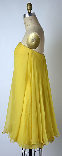 Evening dress, George Peter Stavropoulos (American, born Greece, 1920–1990), silk, American