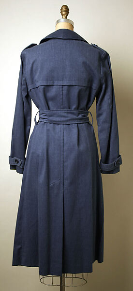 Trench coat, Serendipity 3 (American, opened 1954), cotton, American