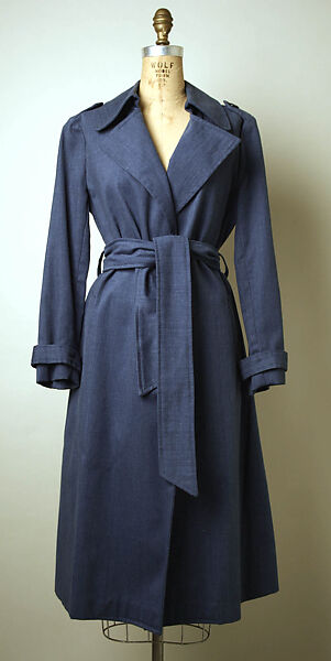 Trench coat, Serendipity 3 (American, opened 1954), cotton, American 